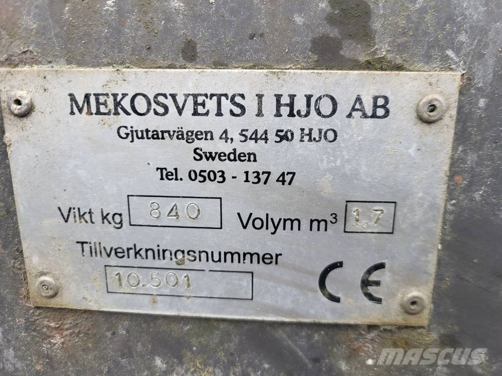 Meko Svets Planerskopa med förhöjning Kaušai