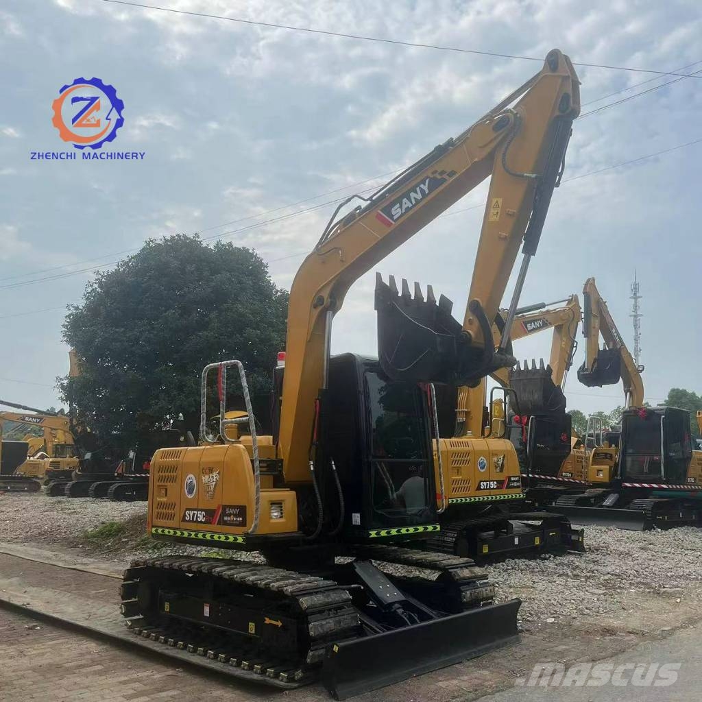 Sany SY 75C pro/7tons/affordable/reasonable price/used 小型挖土機/掘鑿機<7t(小型挖掘機)
