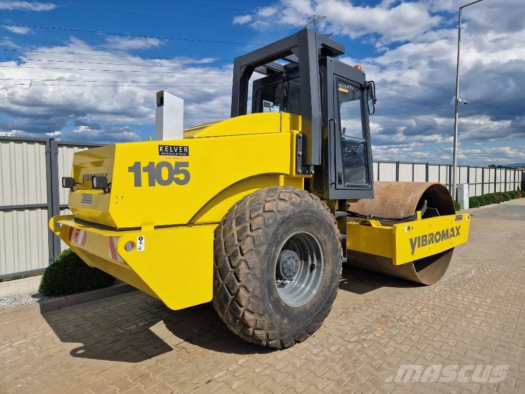 Vibromax W 1105 D * 2000r. * soil roller * Valjci sa jednim bubnjem