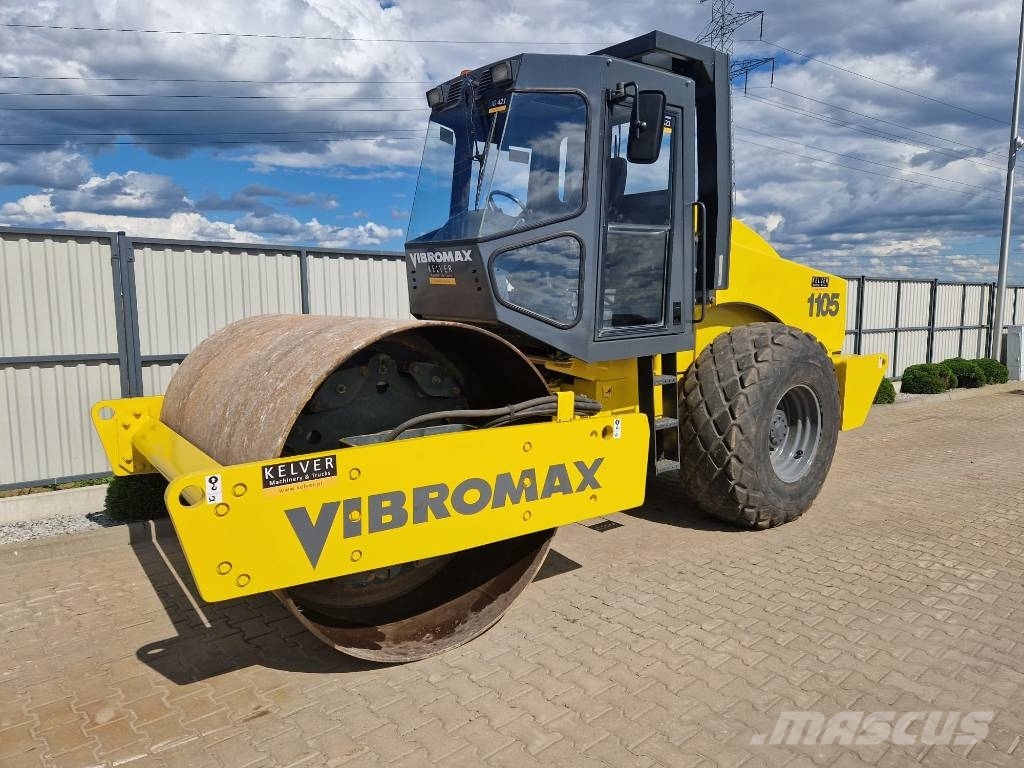 Vibromax W 1105 D * 2000r. * soil roller * Valjci sa jednim bubnjem