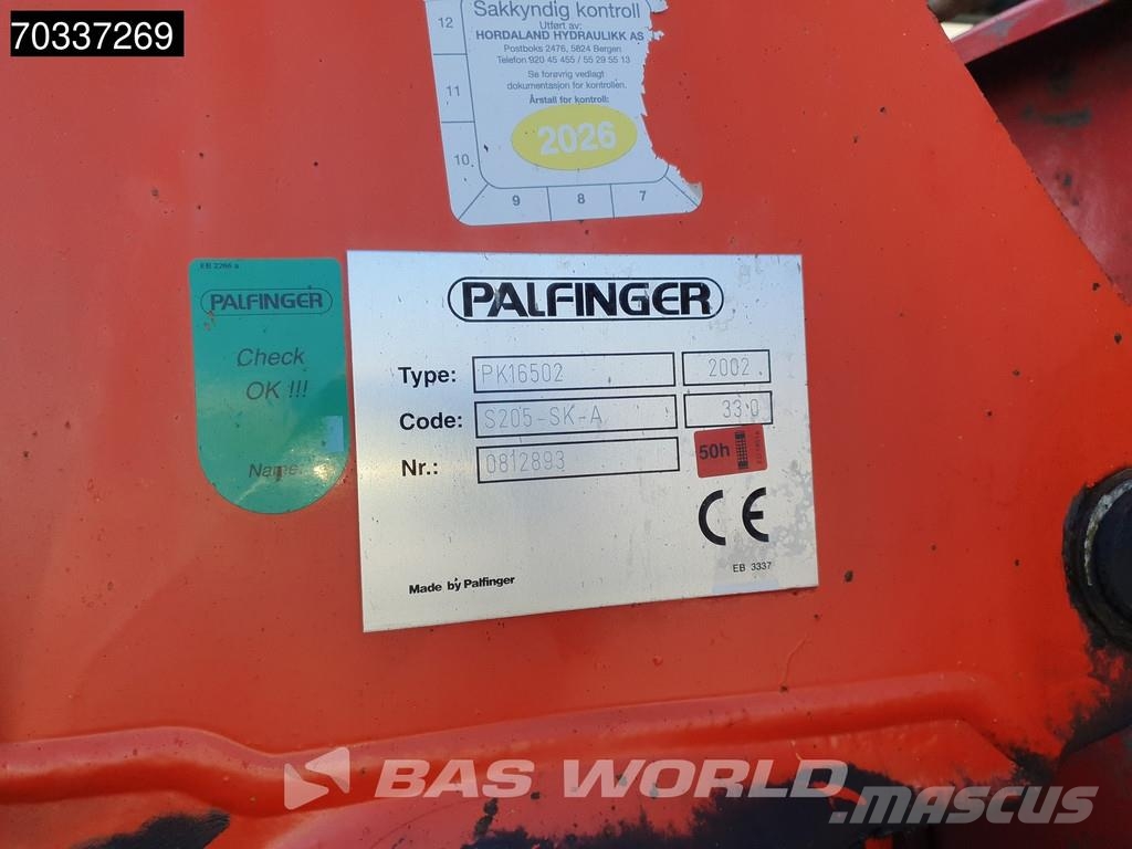 Volvo FM9 300 FM 6X2 Palfinger PK16502 Crane Kran Remote 傾卸式卡車