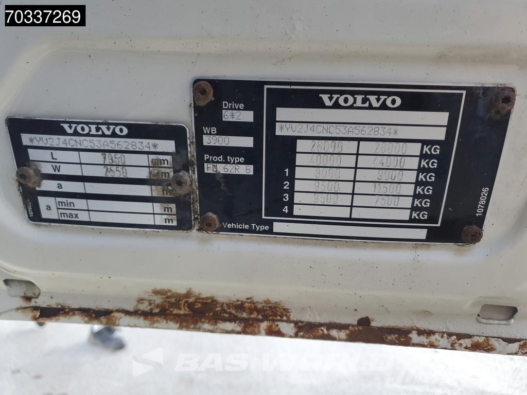 Volvo FM9 300 FM 6X2 Palfinger PK16502 Crane Kran Remote Kallurid
