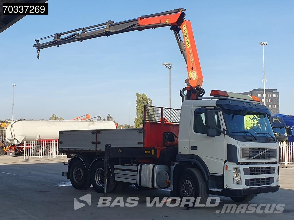 Volvo FM9 300 FM 6X2 Palfinger PK16502 Crane Kran Remote 傾卸式卡車