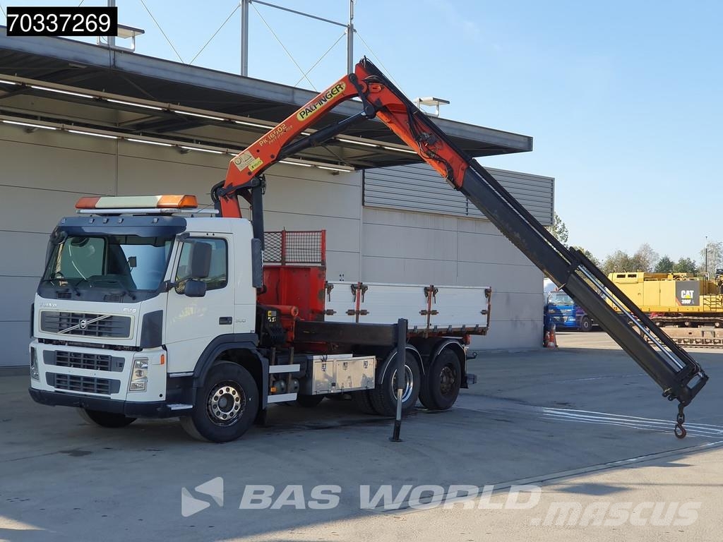 Volvo FM9 300 FM 6X2 Palfinger PK16502 Crane Kran Remote 傾卸式卡車