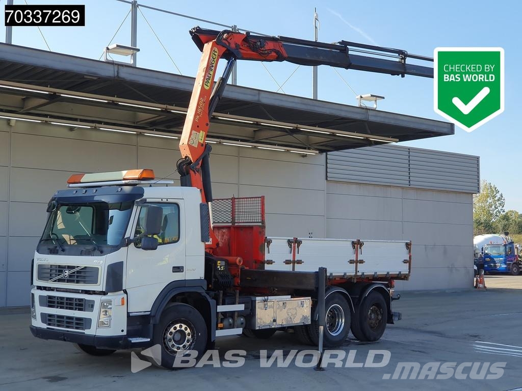 Volvo FM9 300 FM 6X2 Palfinger PK16502 Crane Kran Remote 傾卸式卡車