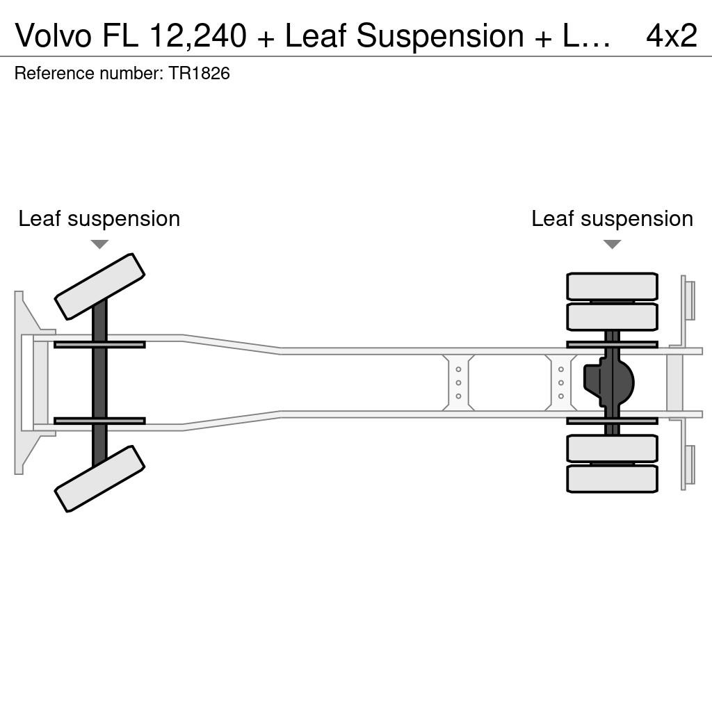 Volvo FL 12,240 + Leaf Suspension + Load Lift 2.5t + Low Kofferaufbau