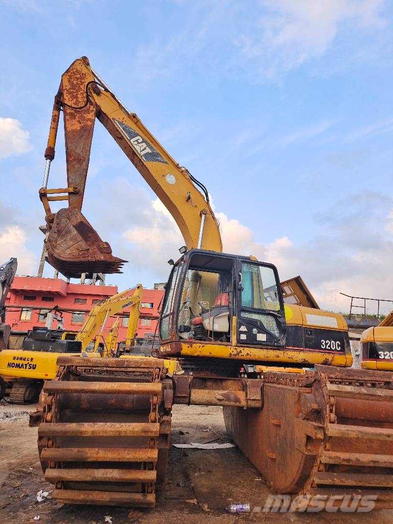 CAT 320 C L 28th Anniversary Promotion Price Amfibijski bagri