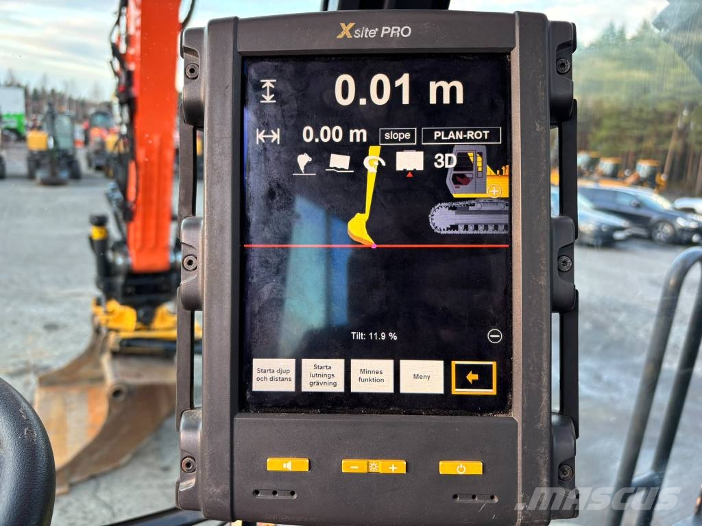 Doosan DX 165 W-5 / 3D, Engcon, Rasvari, 6 Lisälaitetta Колесни екскаватори