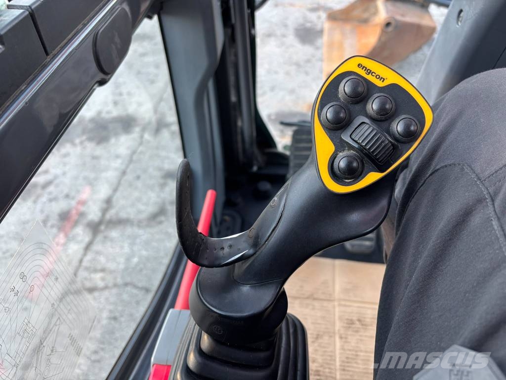 Doosan DX 165 W-5 / 3D, Engcon, Rasvari, 6 Lisälaitetta Колесни екскаватори