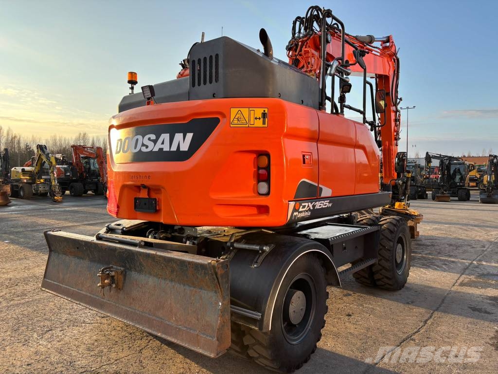 Doosan DX 165 W-5 / Myyty, Sold Mobilbagger
