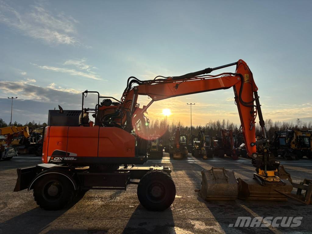 Doosan DX 165 W-5 / Myyty, Sold Mobilbagger