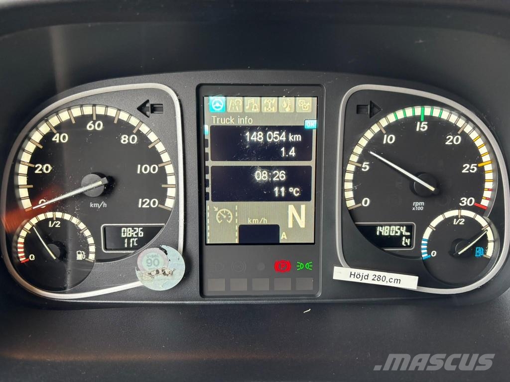 Mercedes-Benz 1523 4x2 LOW MILEAGE ! Грузовики-платформы/боковая разгрузка