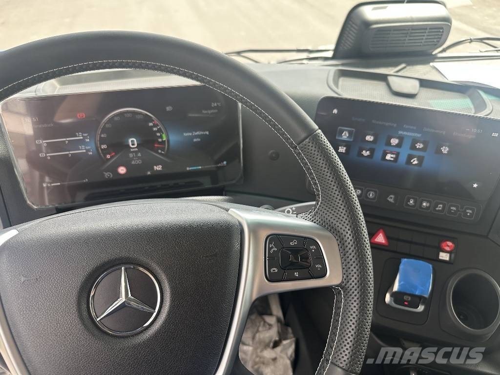 Mercedes-Benz Arocs 3351 6x4 + HMF 2820-K5 Ladekran + Kipper Автокранове