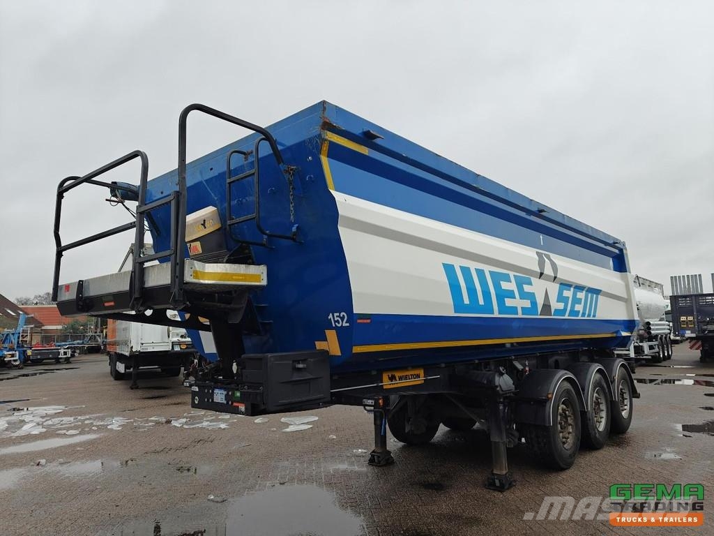 Wielton NW-3 3-Axle SAF - Tipper 32m³ - Steel/Steel - Doub Semi-trailer med tip