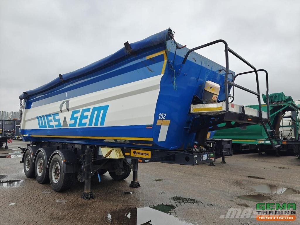 Wielton NW-3 3-Axle SAF - Tipper 32m³ - Steel/Steel - Doub Semi-trailer med tip