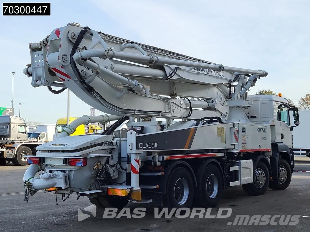 MAN TGS 41.460 8X4 CIFA K40C-PU1607 Pump 935hours! Big Camión hormigonera