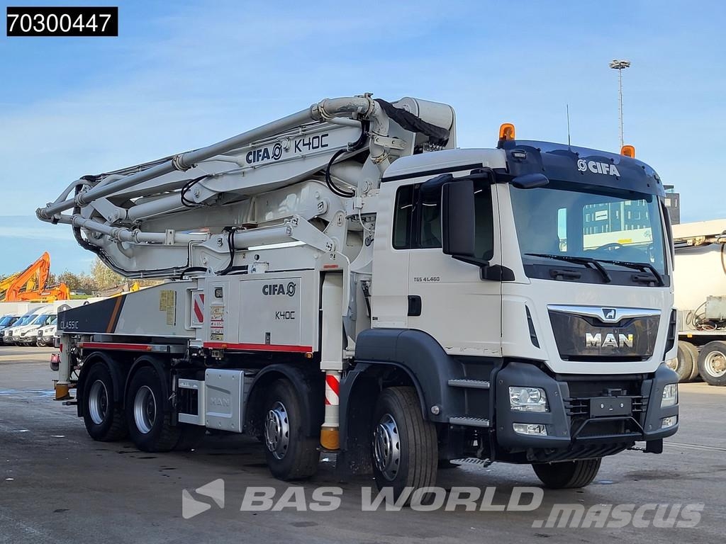 MAN TGS 41.460 8X4 CIFA K40C-PU1607 Pump 935hours! Big Camión hormigonera