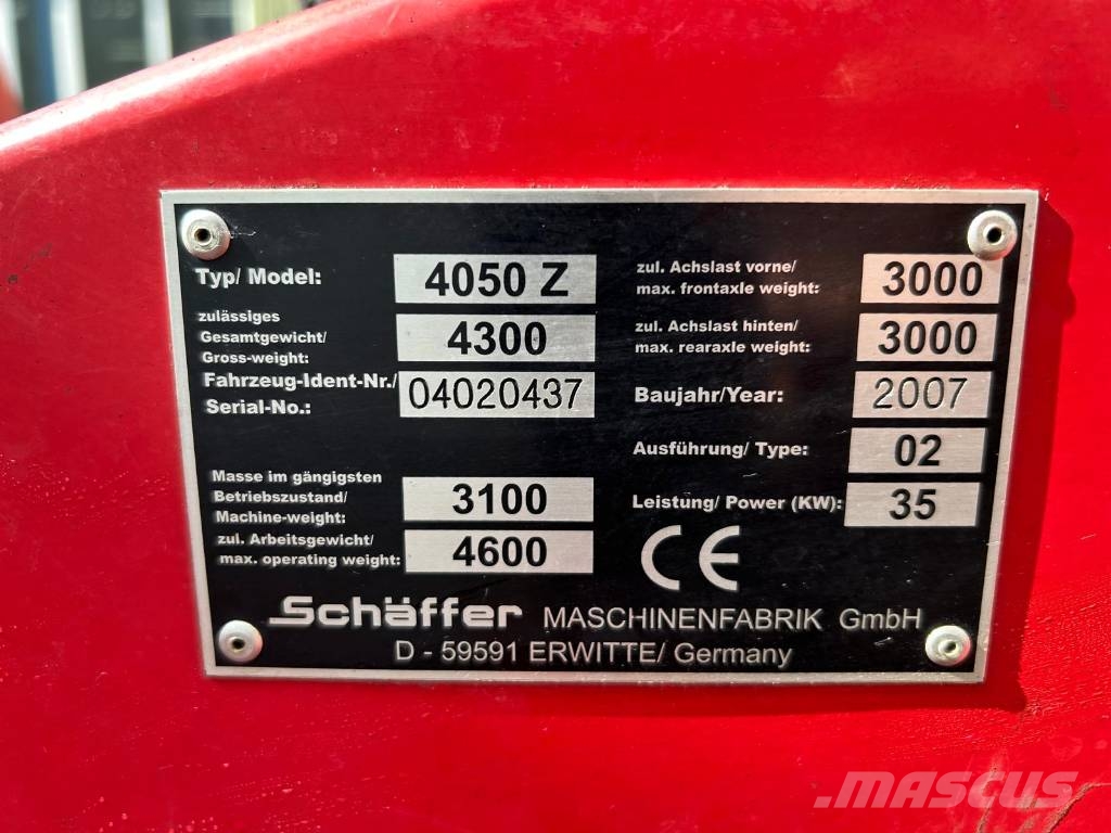 Schäffer 4050 Z Radlader