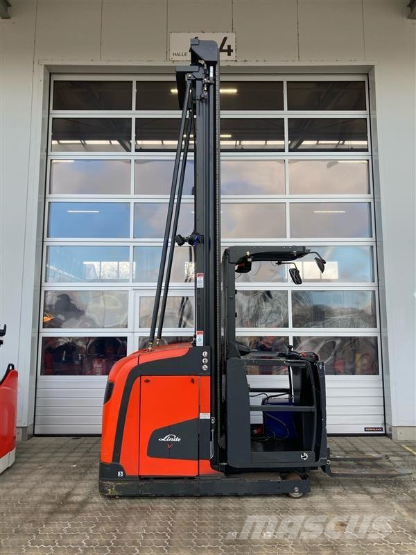 Linde V48 Περονοφόρο ανυψωτικό συλλογής παραγγελιών μεγάλου ύψους