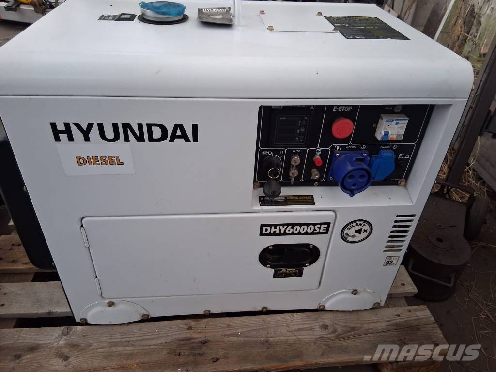 Hyundai NOLEGGIO GENERATORE USO DOMESTICO Motorer