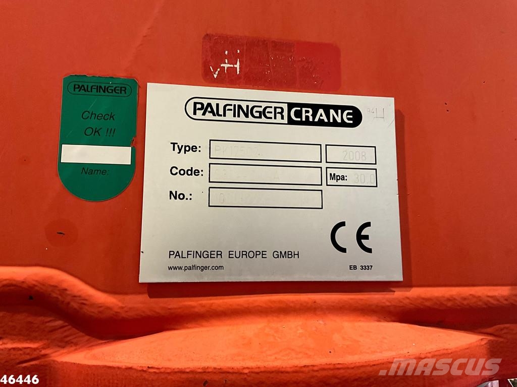 Mercedes-Benz Axor 2636 Manual Steel suspension 6x4 Palfinger 17 Camiones polibrazo