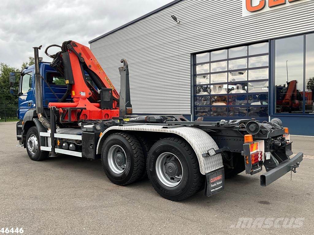 Mercedes-Benz Axor 2636 Manual Steel suspension 6x4 Palfinger 17 Camiones polibrazo