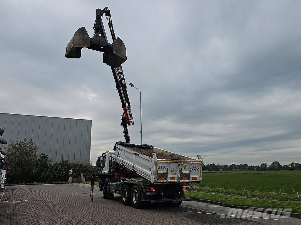 Iveco AD260T48 TRAKKER MEILLER,ATLAS 172.3 Kipper