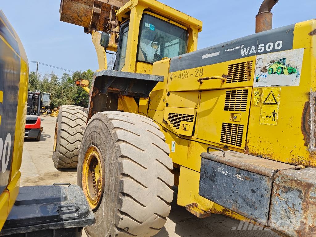 Komatsu WA500 輪胎式裝載機
