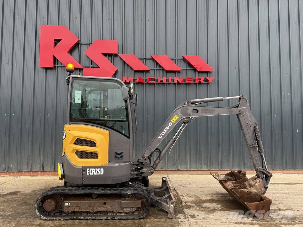 Volvo ECR 25 D 2.5t Mini Excavator Minigravemaskiner