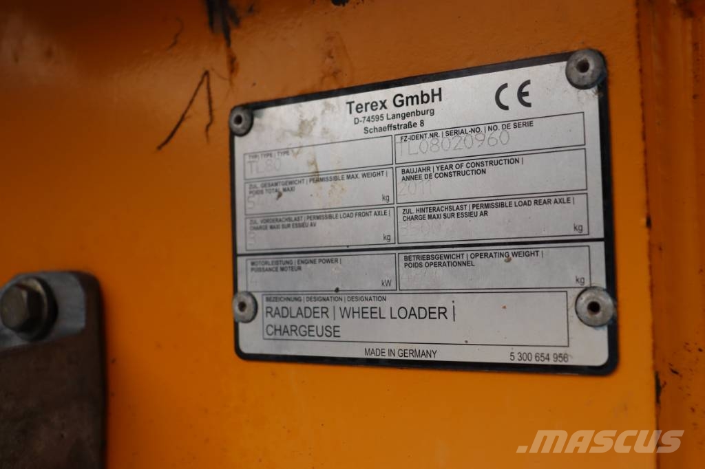Terex TL 80 لوادر بعجل