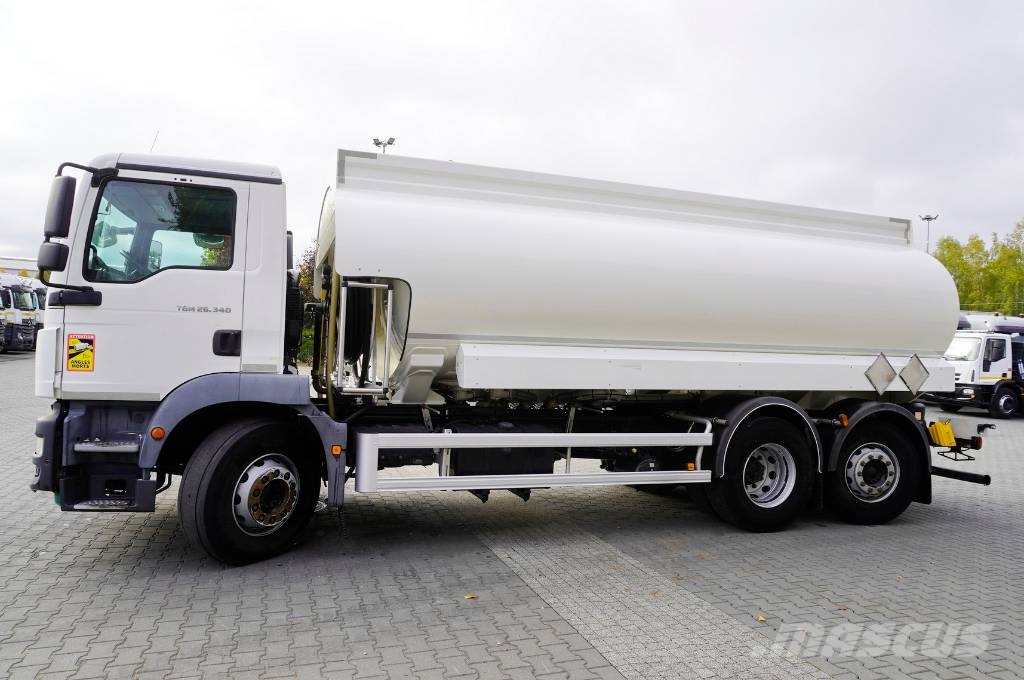 MAN TGM 26.340 6x2/4 / Magyar fuel tanker 18.5 m3/ ADR Грузовики-цистерны