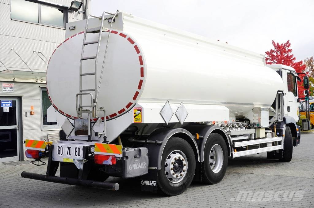 MAN TGM 26.340 6x2/4 / Magyar fuel tanker 18.5 m3/ ADR Грузовики-цистерны