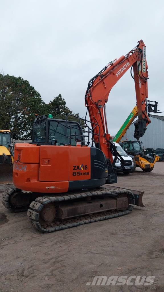 Hitachi ZX 85 US B-5A, 2019, Ottershaw, Surrey, Royaume-Uni