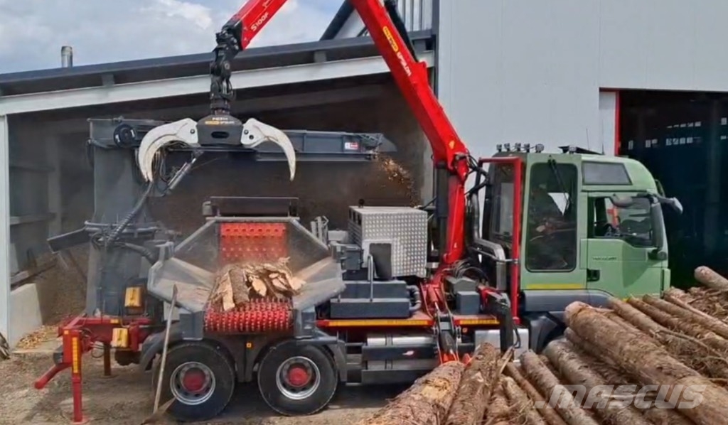 Bentele BBT 800 ماكينات تقطيع أخشاب الحراجة