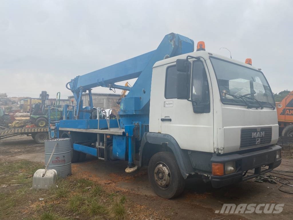 Wumag wt 260 8.163 Φορτηγά με Γερανό