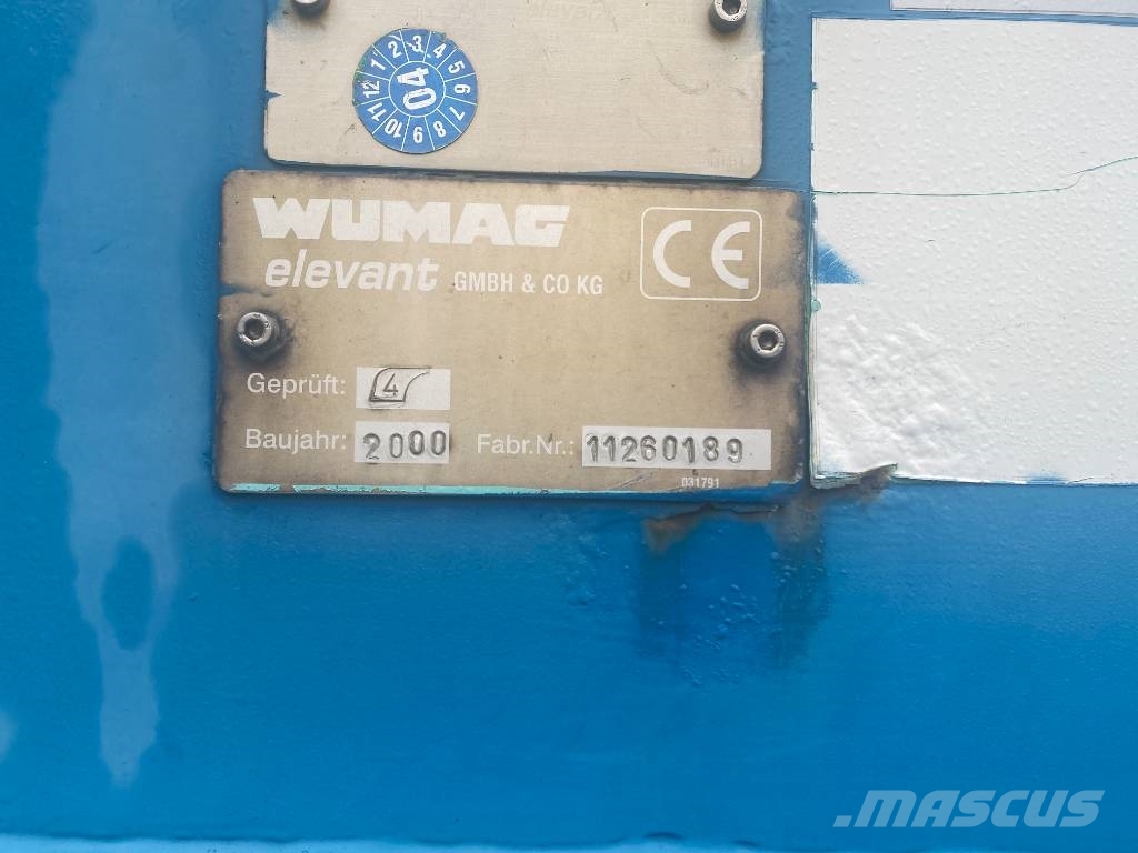 Wumag wt 260 8.163 Φορτηγά με Γερανό