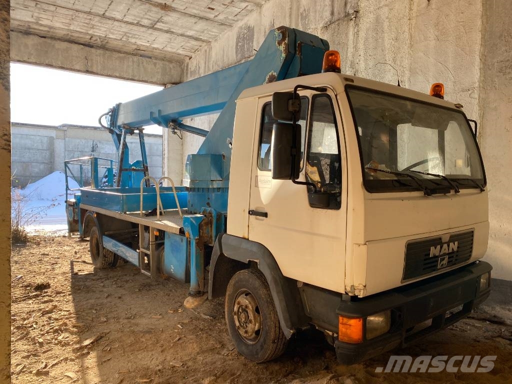 Wumag wt 260 8.163 Φορτηγά με Γερανό
