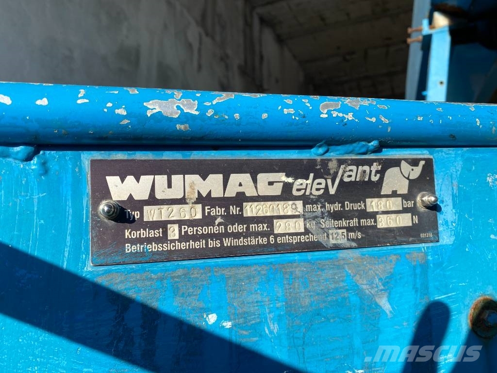 Wumag wt 260 8.163 Φορτηγά με Γερανό