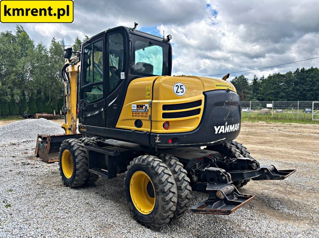 Yanmar B95W KOPARKA KOŁOWA 2020R. MTH: 2614! | KOMATSU PW Hjulgravere