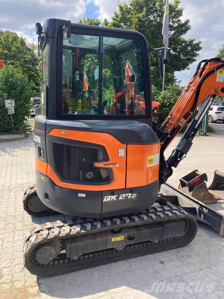 Doosan Kurzheckbagger DX 27 Z-7 Kabine Raupenbagger