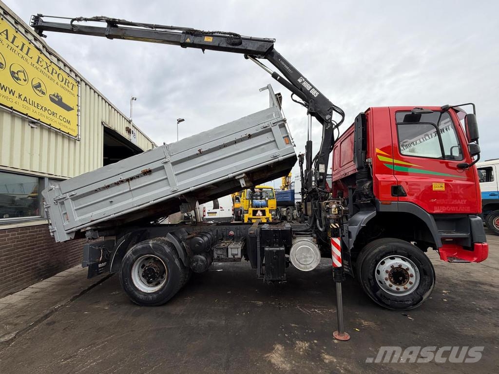 DAF 75.240 DAF 75.240 Kipper With Hiab Crane 4x4 Full Kiperi kamioni