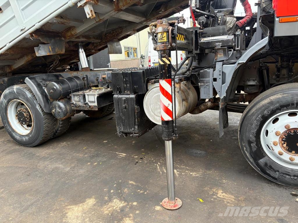 DAF 75.240 DAF 75.240 Kipper With Hiab Crane 4x4 Full Kiperi kamioni