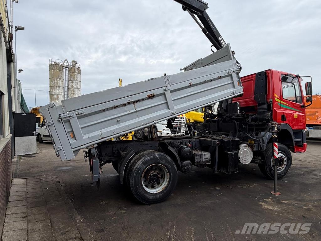 DAF 75.240 DAF 75.240 Kipper With Hiab Crane 4x4 Full Kiperi kamioni