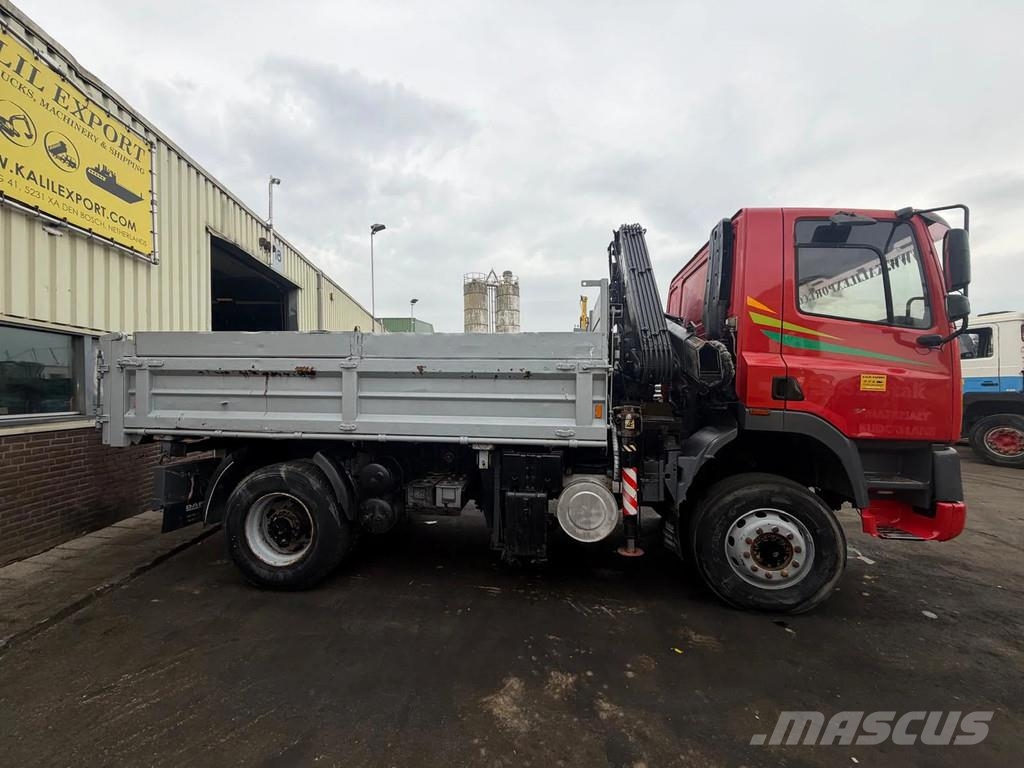 DAF 75.240 DAF 75.240 Kipper With Hiab Crane 4x4 Full Kiperi kamioni