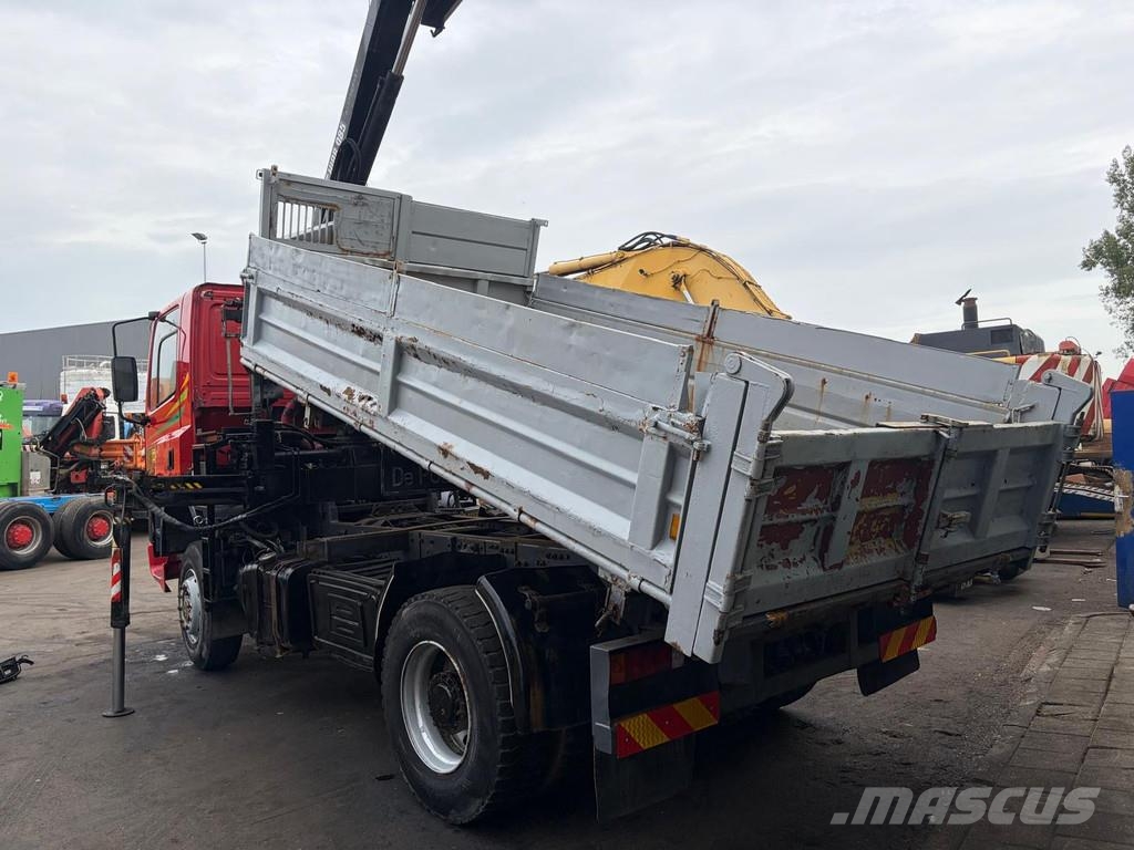 DAF 75.240 DAF 75.240 Kipper With Hiab Crane 4x4 Full Kiperi kamioni