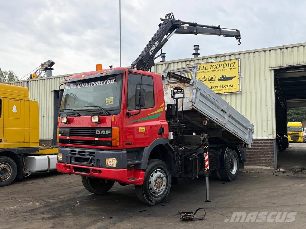 DAF 75.240 DAF 75.240 Kipper With Hiab Crane 4x4 Full Kiperi kamioni