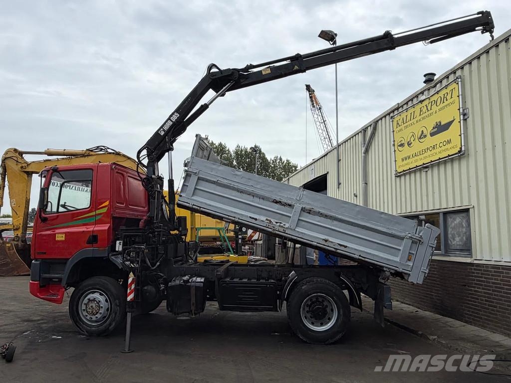 DAF 75.240 DAF 75.240 Kipper With Hiab Crane 4x4 Full Kiperi kamioni