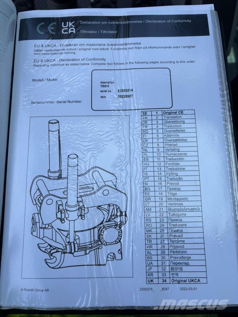 CAT M317 Escavatori gommati