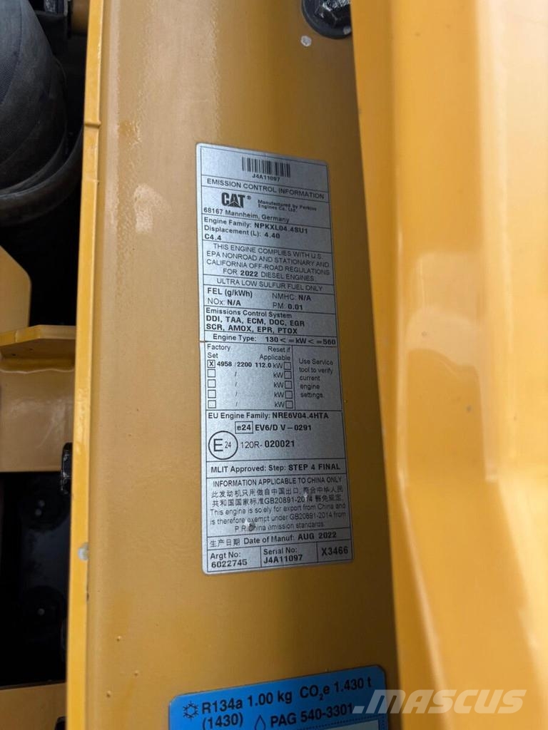 CAT M317 07B Hjulgravere
