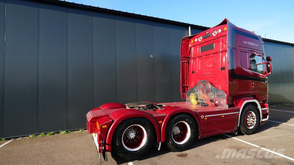 Scania R 730 6x2 V8 Retarder tractor unit Sadulveokid